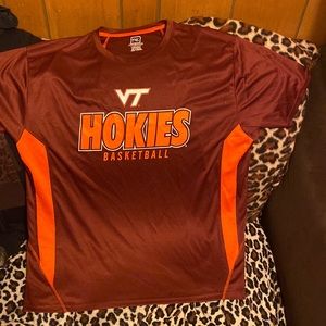 Virginia Tech Hokies Basketball pull over warm up Jersey